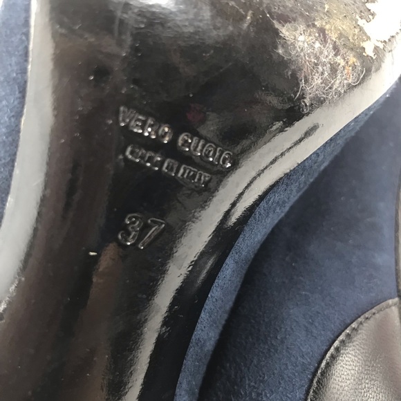 Holly would navy blue high ankle boot size 37 - Picture 7 of 8